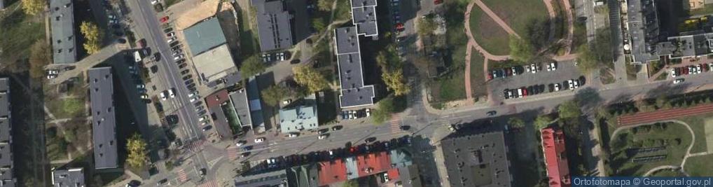Zdjęcie satelitarne Przedsiębiorstwo Handlowo Usługowe Elektra Michał Nowocin