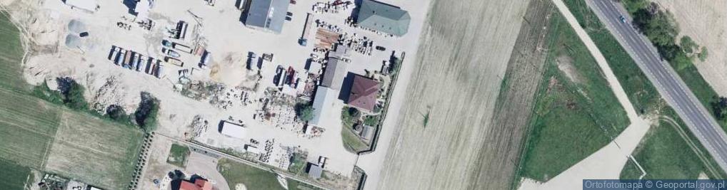 Zdjęcie satelitarne Przedsiębiorstwo Handlowo - Usługowe Erko