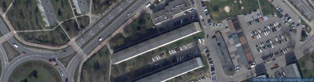 Zdjęcie satelitarne Przedsiębiorstwo Handlowo Usługowe Europol