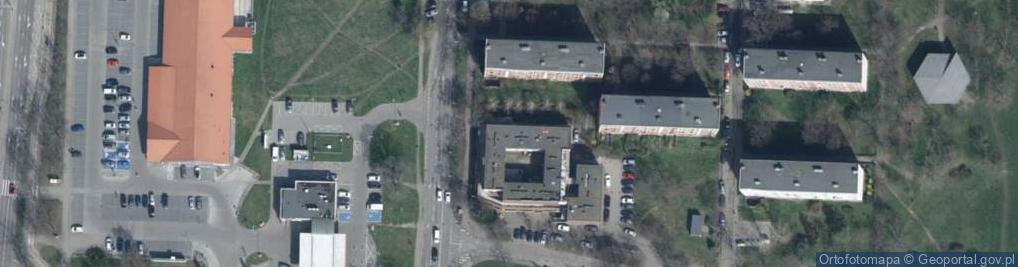 Zdjęcie satelitarne Przedsiębiorstwo Handlowo-Usługowe "Grace" Kurek Grażyna Anna