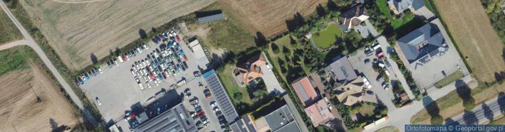 Zdjęcie satelitarne Przedsiębiorstwo Handlowo-Usługowe Hadm Mieczysław Gramatowski
