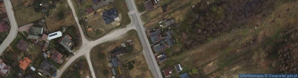 Zdjęcie satelitarne Przedsiębiorstwo Handlowo-Usługowe Hanbud Ostrowski Janusz