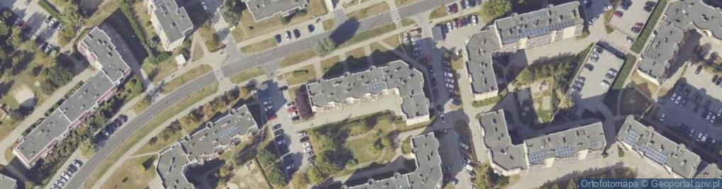 Zdjęcie satelitarne Przedsiębiorstwo Handlowo Usługowe Happy Kids