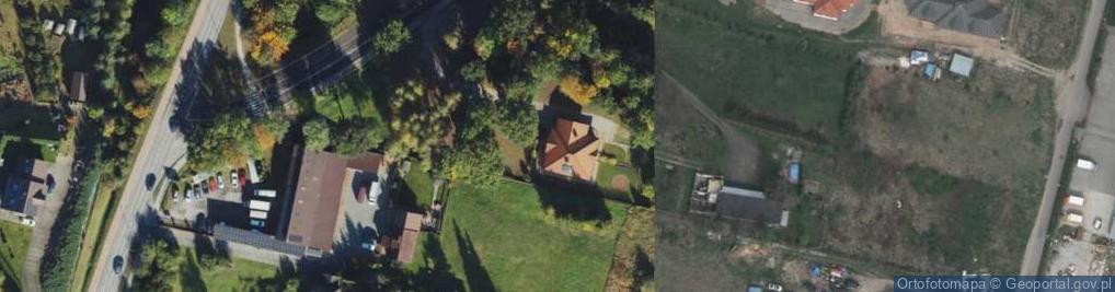 Zdjęcie satelitarne Przedsiębiorstwo Handlowo- Usługowe i Produkcyjne TK Kubacki Tadeusz