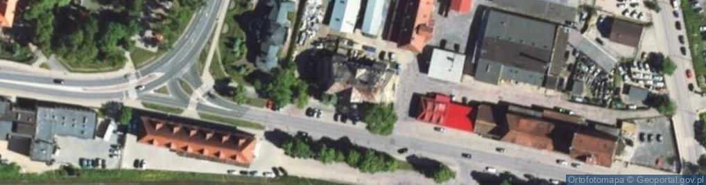 Zdjęcie satelitarne Przedsiębiorstwo Handlowo Usługowe Interstyl Moszczyński Szoka