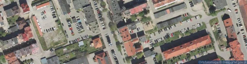 Zdjęcie satelitarne Przedsiębiorstwo Handlowo Usługowe Jono w Ełku