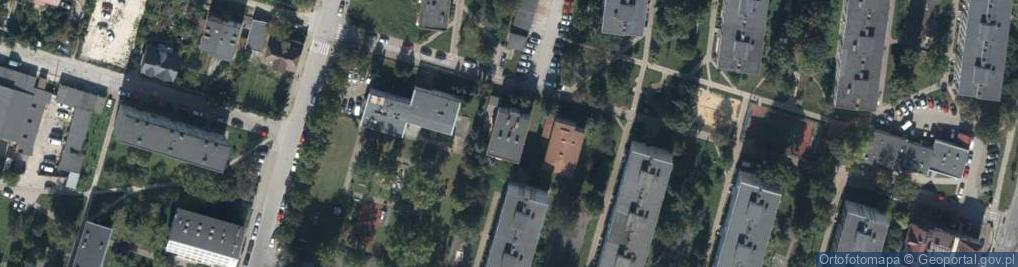 Zdjęcie satelitarne Przedsiębiorstwo Handlowo-Usługowe JPK Justyna Polańska