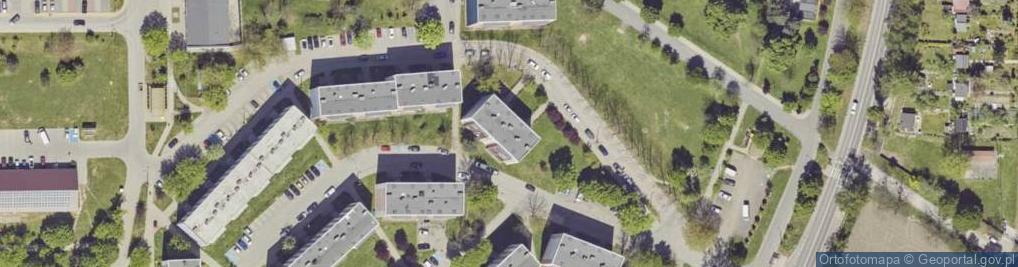 Zdjęcie satelitarne Przedsiębiorstwo Handlowo Uslugowe Kalina