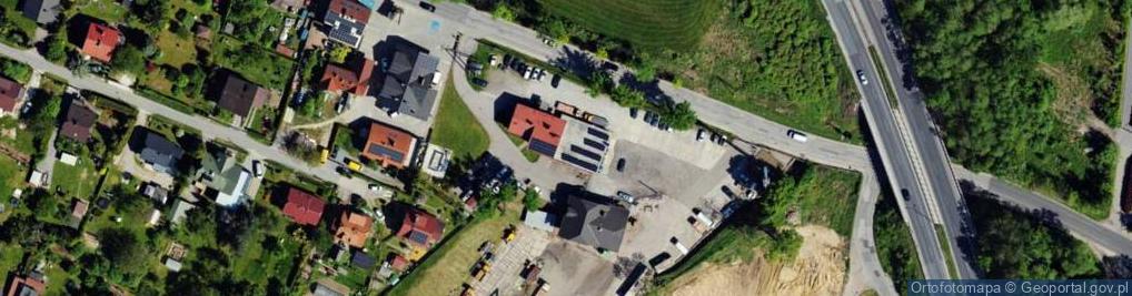 Zdjęcie satelitarne Przedsiębiorstwo Handlowo Usługowe Kamal