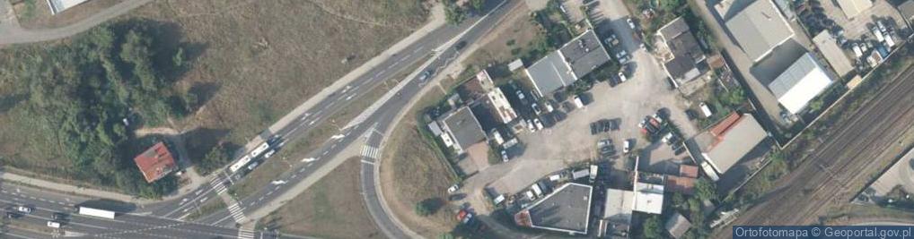 Zdjęcie satelitarne Przedsiębiorstwo Handlowo-Usługowe Kandela Paweł Stachowski