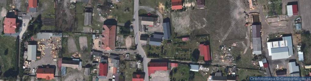 Zdjęcie satelitarne Przedsiębiorstwo Handlowo Usługowe Kapes Zaborówiec