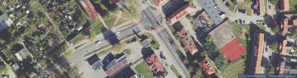 Zdjęcie satelitarne Przedsiębiorstwo Handlowo Usługowe Kasfi Ryszard Pięta