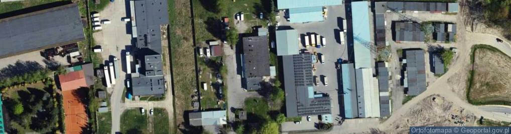 Zdjęcie satelitarne Przedsiębiorstwo Handlowo Usługowe Kasia Janina Wardakowska Joanna Wardakowska