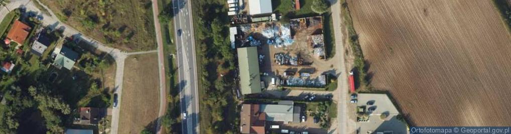 Zdjęcie satelitarne Przedsiębiorstwo Handlowo-Usługowe Kika Krystyna Juda