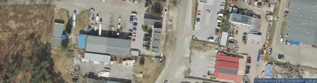 Zdjęcie satelitarne Przedsiębiorstwo Handlowo Usługowe Koda