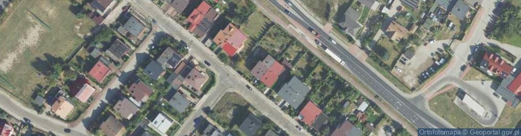 Zdjęcie satelitarne Przedsiębiorstwo Handlowo Usługowe Kombo