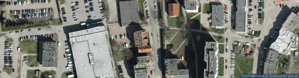 Zdjęcie satelitarne Przedsiębiorstwo Handlowo Usługowe Kompass
