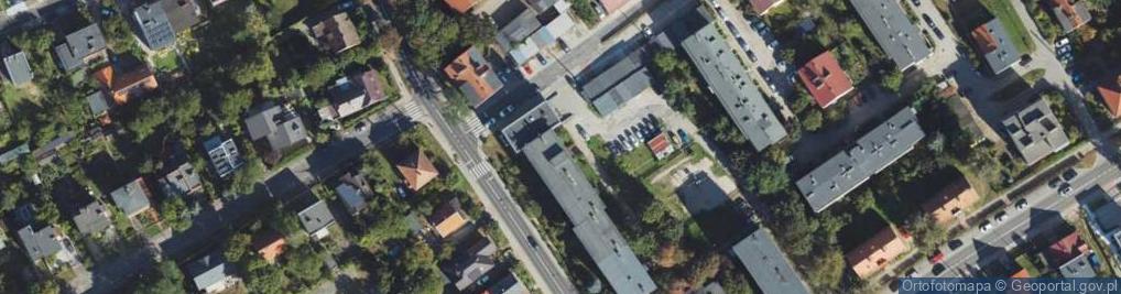 Zdjęcie satelitarne Przedsiębiorstwo Handlowo-Usługowe Krio-Trans II Anna Kabacińska Zielona Góra ul.Jaskółcza 17/3