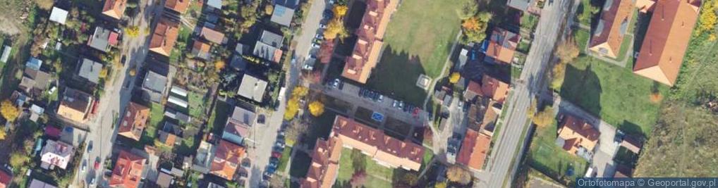 Zdjęcie satelitarne Przedsiębiorstwo Handlowo - Usługowe Krofix Grażyna Kisiel