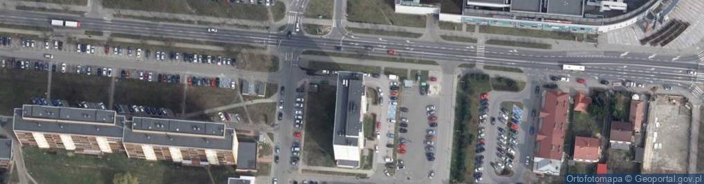 Zdjęcie satelitarne Przedsiębiorstwo Handlowo Usługowe M K M