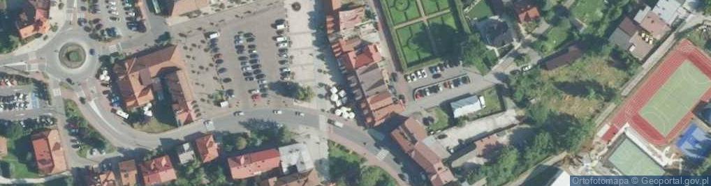 Zdjęcie satelitarne Przedsiębiorstwo Handlowo Usługowe Mały Rynek Giejdasz Agnieszka Michałowska Drabik