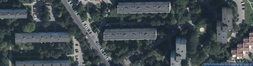 Zdjęcie satelitarne Przedsiębiorstwo Handlowo Usługowe Mar Kal Bud