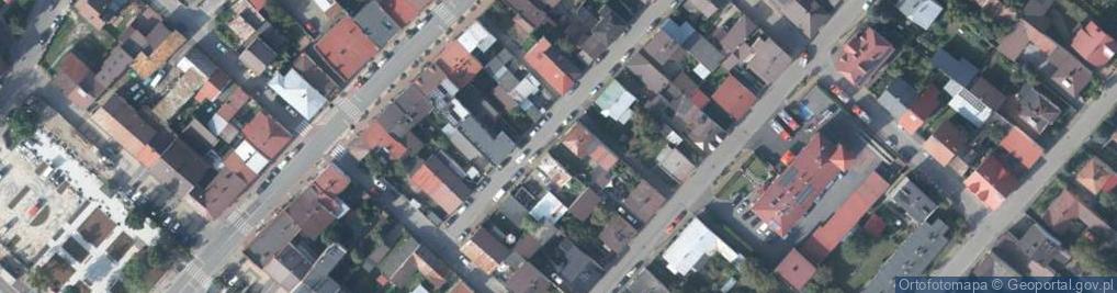 Zdjęcie satelitarne Przedsiębiorstwo Handlowo Usługowe Marbo Marek Szpyra Henryk Hałajko