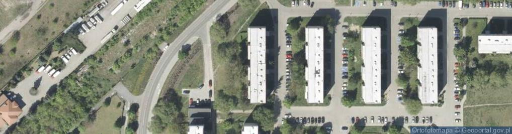 Zdjęcie satelitarne Przedsiębiorstwo Handlowo - Usługowe Mariola Sierhej