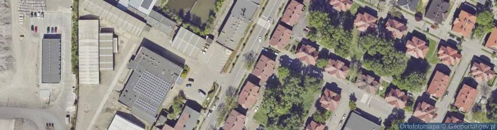 Zdjęcie satelitarne Przedsiębiorstwo Handlowo Usługowe Marmet