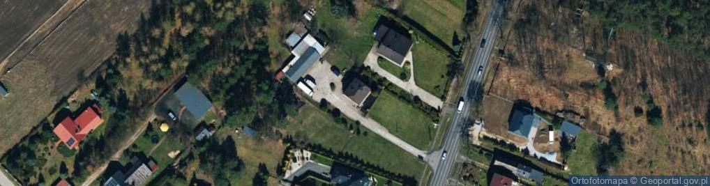 Zdjęcie satelitarne Przedsiębiorstwo Handlowo Usługowe Max Car