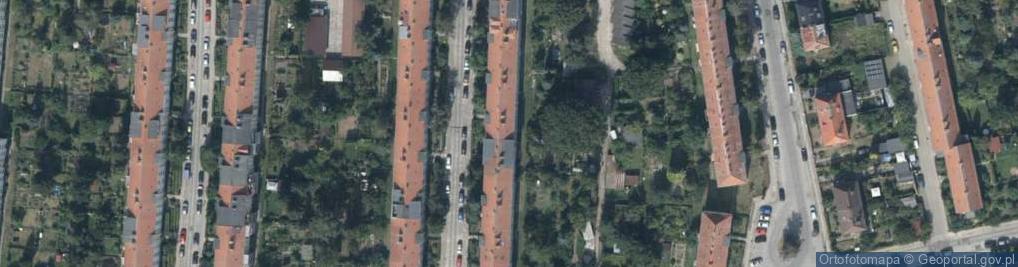 Zdjęcie satelitarne Przedsiębiorstwo Handlowo Usługowe Mazet