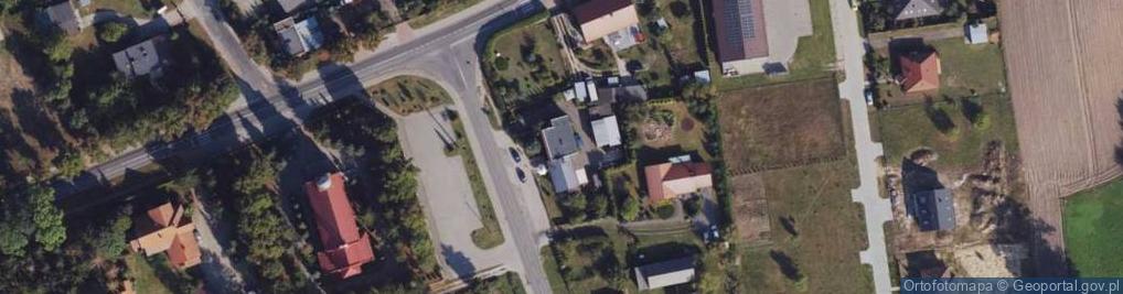 Zdjęcie satelitarne Przedsiębiorstwo Handlowo Usługowe Meda Ostrowski Zbigniew Jankowska Romana