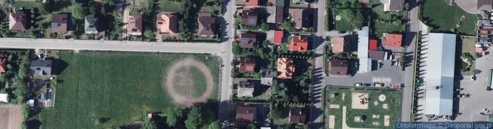 Zdjęcie satelitarne Przedsiębiorstwo Handlowo Usługowe Niezapominajka Żytkowska Justyna