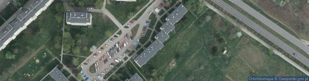 Zdjęcie satelitarne Przedsiębiorstwo Handlowo-Usługowe Okomin Agnieszka Oko