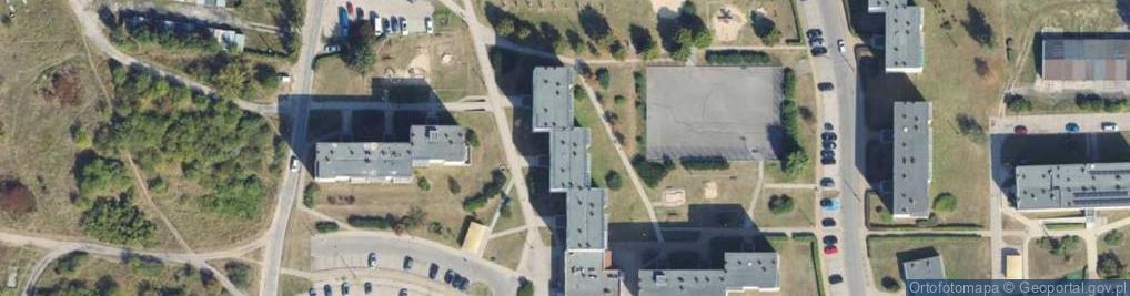 Zdjęcie satelitarne Przedsiębiorstwo Handlowo Usługowe Olinex