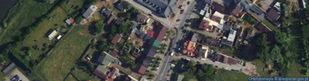 Zdjęcie satelitarne Przedsiębiorstwo Handlowo Usługowe Olmar - Alpina Ilona Czarnecka