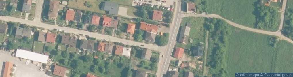 Zdjęcie satelitarne Przedsiębiorstwo Handlowo Usługowe Omega