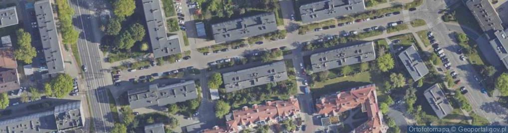 Zdjęcie satelitarne Przedsiębiorstwo Handlowo Usługowe Optex