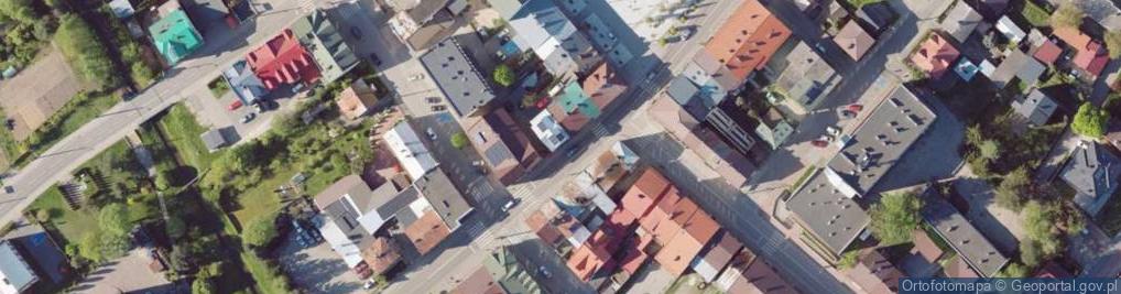 Zdjęcie satelitarne Przedsiębiorstwo Handlowo-Usługowe Panorama Monika Maliszewska