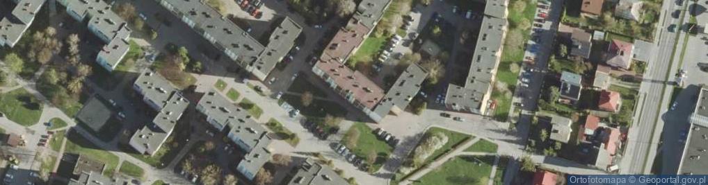 Zdjęcie satelitarne Przedsiębiorstwo Handlowo Usługowe Panorama