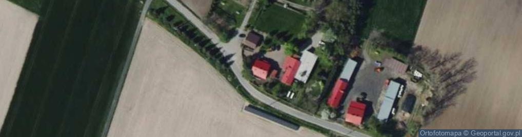 Zdjęcie satelitarne Przedsiębiorstwo Handlowo-Usługowe Paweł Kowalczyk, Zieleniew 9, 99-314 Krzyżanów