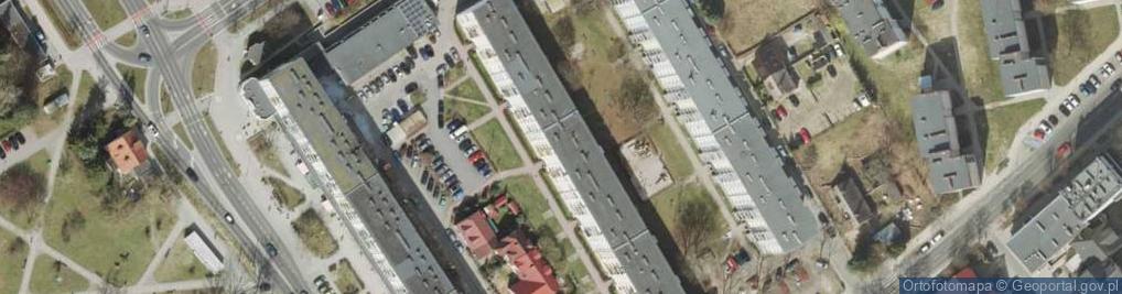 Zdjęcie satelitarne Przedsiębiorstwo Handlowo Usługowe Pax