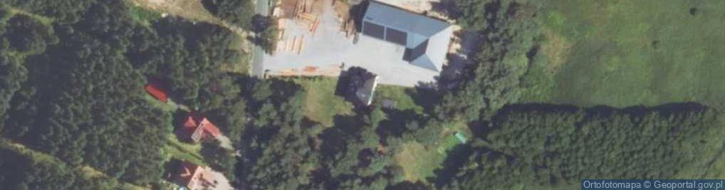 Zdjęcie satelitarne Przedsiębiorstwo Handlowo-Usługowe.Przecier Drewna Andrzej Tokarski