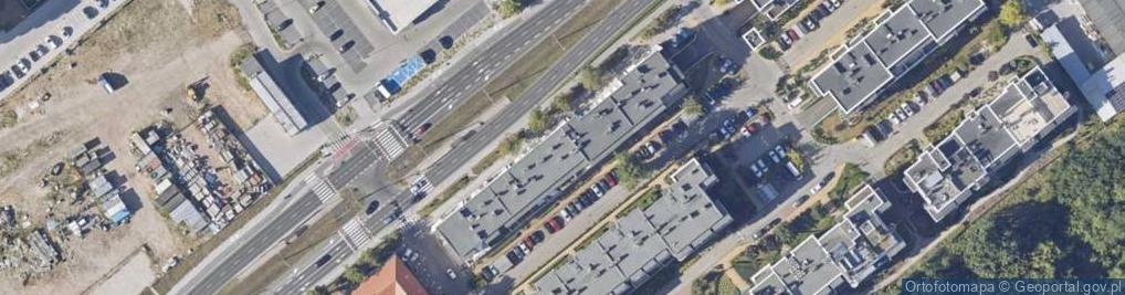 Zdjęcie satelitarne Przedsiębiorstwo Handlowo-Usługowe Pudlex Pudło Krzysztof