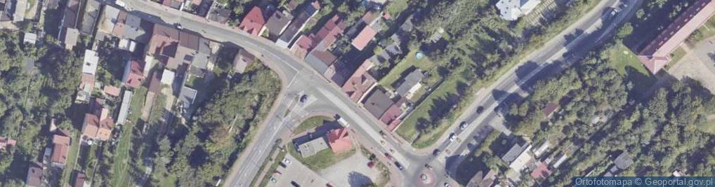 Zdjęcie satelitarne Przedsiębiorstwo Handlowo Usługowe Rower Land