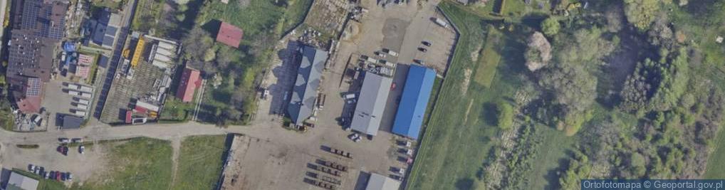 Zdjęcie satelitarne Przedsiębiorstwo Handlowo Usługowe Sanbud Fedak Maria