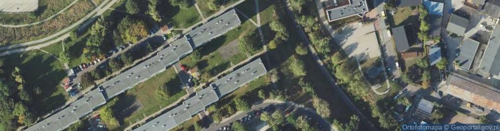 Zdjęcie satelitarne Przedsiębiorstwo Handlowo Usługowe Sazam