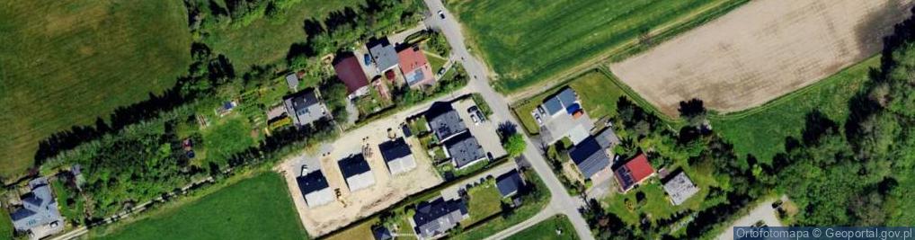 Zdjęcie satelitarne Przedsiębiorstwo Handlowo-Usługowe Sebastian Skupień Drewno Kominkowe Usługi Leśne