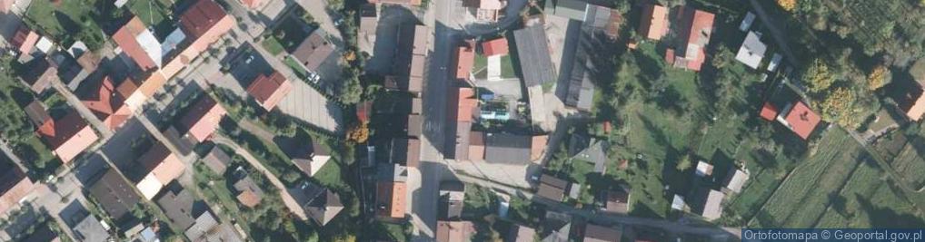 Zdjęcie satelitarne Przedsiębiorstwo Handlowo Usługowe Sklep Ogrodniczy Brzoza