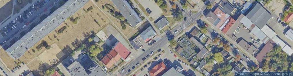 Zdjęcie satelitarne Przedsiębiorstwo Handlowo Usługowe Smak Andrzej Gapiński Joanna Monika Urbańska